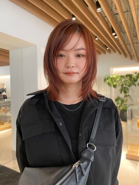 アオイ(aoi.) オレンジ × レイヤー