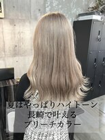 コワファースト長崎シャンプーボーイ 2nd(COIFF1RST 長崎 SHAMPOO BOY)&nbsp;長崎ハイトーン ケアブリーチ 韓国 ミルクティーベージュ