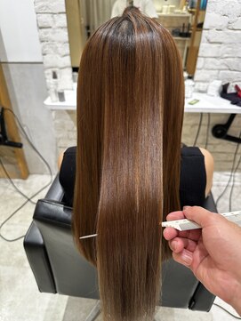 フリーラ 横浜(freera) 髪質改善サラサラプレミアム大人ガーリー韓国ロングAライン横浜