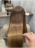 艶感あふれる地毛風ストレート×髪質改善♪
