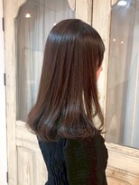 リリー(Rilie)&nbsp;セミロング/髪質改善/透明感/艶髪/マロンブラウン