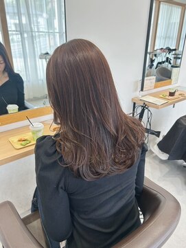チェレ オレ 新金岡店(Chere ore) チャコールグレージュ・オリーブグレー・レイヤーロング