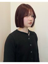 ネンドヘアー(nendo_hair)&nbsp;wine red/bob