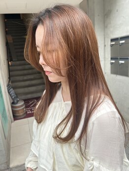 ブラウン(Brown)の写真/印象が変わる顔周りのカットは《brown》にお任せください☆あなたの魅力を最大限に引き出します！