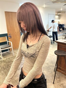 ヘアーブレイス(hair brace) 千葉駅/オリーブグレー/小顔/ココアベージュ