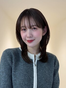 アイトーキョーエス 渋谷(AI TOKYO S) レイヤーボブ/オリーブベージュ/結べるボブ