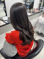 ユニークノベル 中央林間(unique novel)&nbsp;透明感カラー　ダークブラウン　韓国ヘア