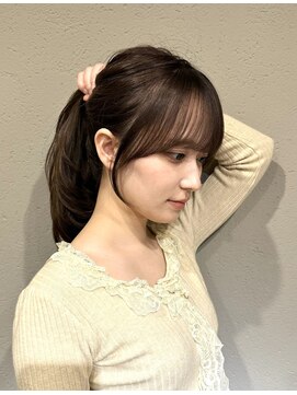 ハイフン 伊勢崎(hyphen) 顔まわりカット/顔周り/前髪/小顔/レイヤー/髪質改善/伊勢崎