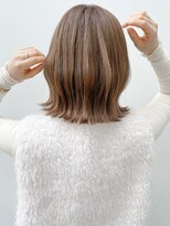 リヤン 表参道(lyann) 大人ガーリーダークアッシュ似合わせカット外ハネボブa