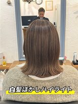 ラッフィスリール(Raffee Sourire)&nbsp;白髪ぼかしハイライト
