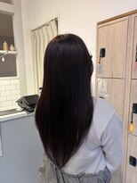 ハイレート ウニクス川越店(Hairate)&nbsp;ワインレッドカラー×レイヤーカット