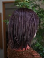 オルガ(orga)&nbsp;カシス系カラーのボブ風ミディ