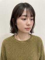 ココカラヘアー プラス(cococara‐hair plus) くびれボブ/切りっぱなしボブ/前髪あり