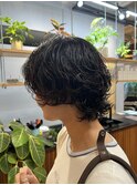ショートウルフパーマ|THINK AND