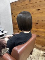 リーク(LEEK) グレージュボブ◎
