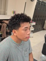 ラピス 名古屋駅前店(Lapis)&nbsp;スパイキーショートパーマ/テーパーフェード/ピンパーマ