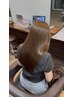 ☆秋こそサラツヤ髪♪髪質改善メテオ縮毛矯正+バイカルテヘアケア+カット