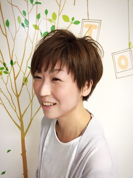 トモズヘアデザイン(Tomo's Hair Design) ショートアシメスタイル
