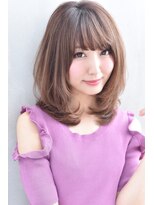 オウル(Owll)&nbsp;★DISHEL ★似合わせカットふわミディ★イルミナカラー