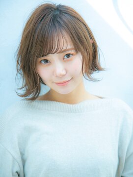 ロンドプランタン 恵比寿(Lond Printemps) 【Lond printemps水野】ベージュカラー外ハネフレンチボブ