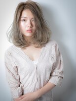 カバーヘア ブリス 北浦和(COVER HAIR bliss) かきあげ前髪x外国人風ハイトーンカラーx北浦和10代20代30代