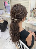 ねじりのルーズローポニー