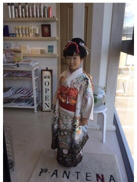 プルーフアンテナ(PROOF ANTENNA) キッズ着付け+ヘアセット