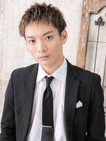 モッズヘア メン 新所沢店(mod's hair men)&nbsp;アップバング＆メッシュカラーのモテサマーカットC