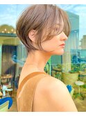 ひし形ショート/ノームコア/シークレットハイライト/柴