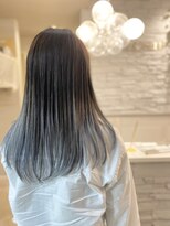 リシャール(R’E CHALE) アッシュグレー×バレイヤージュ