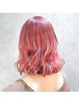 シン(shin)&nbsp;ダブルカラーで韓国風ピンクオレンジ