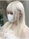 【GEEKS渋谷】ホワイトブロンド/10代20代/ケアブリーチ