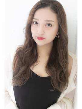 アジールヘア 所沢プロペ通り店(agir hair) ロングブラウンダークモカカラー10代20代