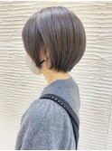 【morio】札幌ショート　丸みのグラボブ