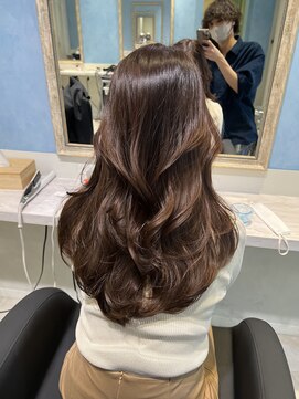 アソビ 表参道(ASOBI) ブリーチなしダブルカラー/ベージュカラー/髪質改善/韓国/表参道