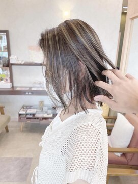 ヘアメイク ミチ 富田店(HAIRMAKE MICHI) 【MICHI 富田店 古作蓮】ハイライトカラー