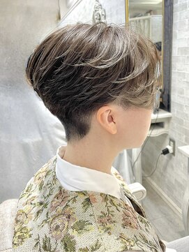 アールプラスヘアサロン(ar+ hair salon) レディースニュアンスセンターパート