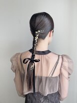 ロットアニバース(lott annibirth)&nbsp;【髪質改善】タイトローポニー×金箔@SARASA