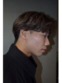 MEN'S HAIR/ハイライト/波巻き/マッシュパーマ/ウルフ