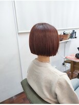 ヘアサロンシルク(Hair Salon Silk) ピンクカラーとミニボブ