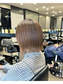 外ハネボブ 20代30代40代ヘア 小顔 大阪ボブ 梅田