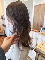 ヘアー テクニカ(hair Technica) レイヤー×ベージュカラー
