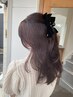 【YUKO限定】似合わせカット＋透明感カラー＋ウルツヤトリートメント ￥11500