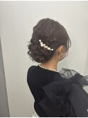 ミディアムヘアアレンジ