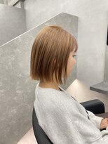 ファイブバイジエクト 堀江(FIVE by The Ect) ヘイリーボブ タッセルボブ ぱつっとボブ 切りっぱなしボブ