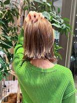 ウノプリール 西梅田ハービスプラザ店(uno pulir)&nbsp;【JUNYA HANDA】切りっぱなしボブ×髪質改善ストレート