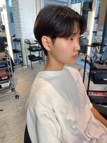 ダブル(W)&nbsp;メンズ/韓国/センターパート/藤が丘