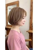 クロム(CHROM) ベージュカラー20代30代40代髪質改善白髪染めトリートメント入間