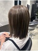切りっぱなしボブ