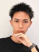 メンズフィール 心斎橋(MEN'S FEEL)&nbsp;スパイキーショート　刈り上げ　束感　フェザー　サーフカール